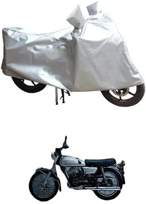 Autogard Two Wheeler Cover for Yamaha(Silver)