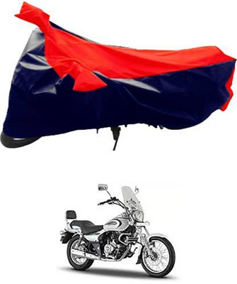 Autogard Two Wheeler Cover for Bajaj(Red, Black)