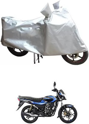 Autogard Two Wheeler Cover for Bajaj(Platina 100 DTS-i, Silver)