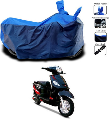 SEBONGO Two Wheeler Cover for Hero(Blue)
