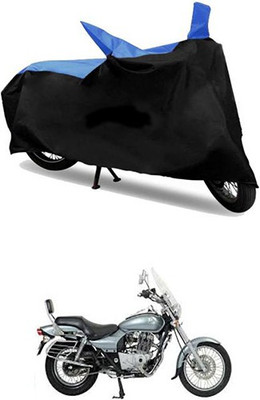 Autogard Two Wheeler Cover for Bajaj(Blue, Black)