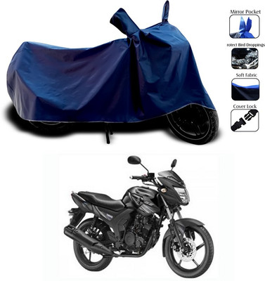 SEBONGO Waterproof Two Wheeler Cover for Yamaha(SZ-RR, Blue)