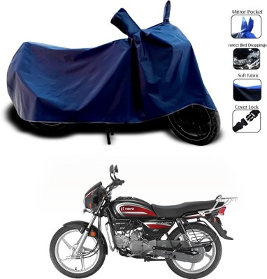 APNEK Waterproof Two Wheeler Cover for Hero(Splendor Plus, Blue)