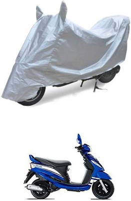 Blossom Trendz Two Wheeler Cover for Mahindra(Rodeo RZ, Silver)