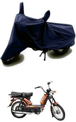 Blossom Trendz Two Wheeler Cover for TVS(Blue)