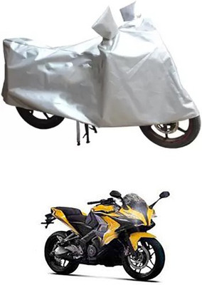 Autogard Two Wheeler Cover for Bajaj(Silver)