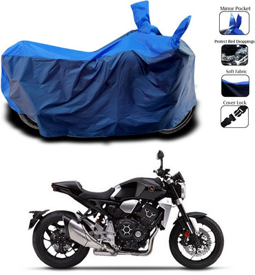 THE REAL ARV Two Wheeler Cover for Honda(Blue)