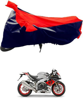 MSR STORE Two Wheeler Cover for Aprilia(Red, Black)