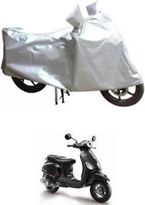 Autogard Two Wheeler Cover for Universal For Bike(Vespa, Silver)