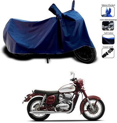 SEBONGO Two Wheeler Cover for Universal For Bike(Blue)