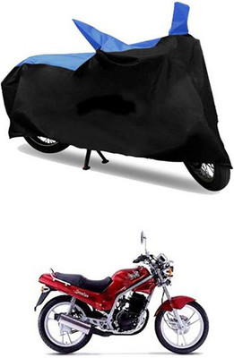 Autogard Two Wheeler Cover for LML(Blue, Black)