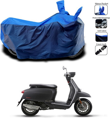 AUTOCAD Waterproof Two Wheeler Cover for Universal For Bike(Blue)