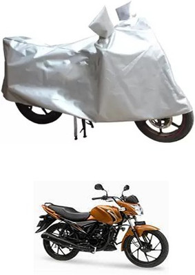 Autogard Two Wheeler Cover for Suzuki(Sling, Silver)