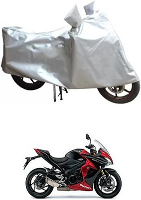 Autogard Two Wheeler Cover for Suzuki(Silver)