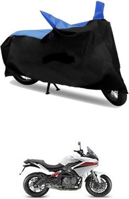 MSR STORE Two Wheeler Cover for DSK Benelli(Blue, Black)