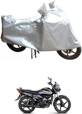 MSR STORE Two Wheeler Cover for Hero(Silver)