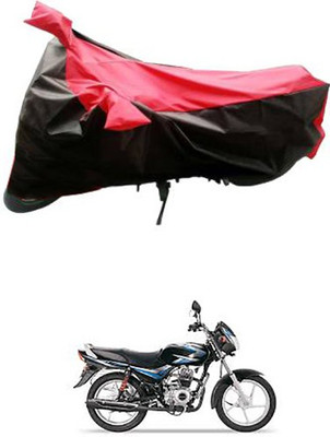 MotohunK Two Wheeler Cover for Bajaj(Red, Blue)