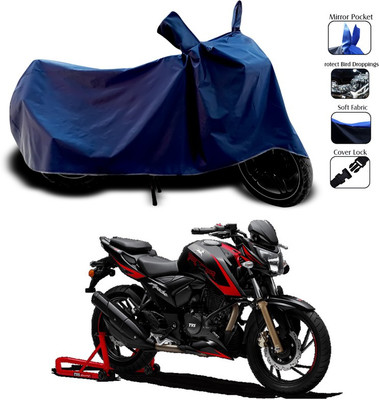 ANTHUB Two Wheeler Cover for TVS(Blue)