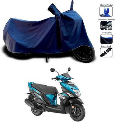 SEBONGO Waterproof Two Wheeler Cover for Yamaha(Cygnus Ray ZR, Blue)