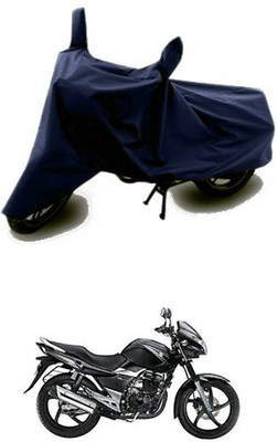 Blossom Trendz Two Wheeler Cover for Suzuki(GS 150R, Blue)
