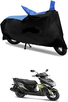 MSR STORE Two Wheeler Cover for Yamaha(Blue, Black)