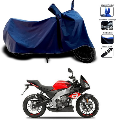 ANTHUB Two Wheeler Cover for Aprilia(Blue)