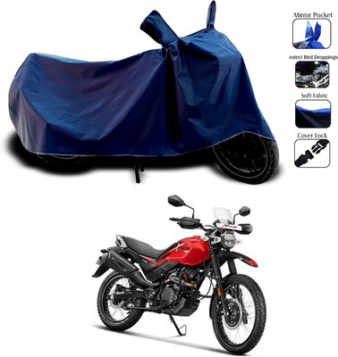 ANTHUB Two Wheeler Cover for Hero(Blue)