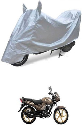 Blossom Trendz Two Wheeler Cover for TVS(Silver)