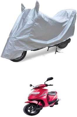 Blossom Trendz Two Wheeler Cover for Mahindra(Kine, Silver)
