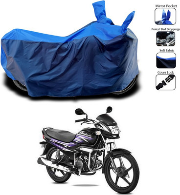 ANTHUB Two Wheeler Cover for Hero(Blue)