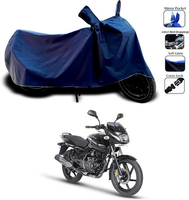 SEBONGO Waterproof Two Wheeler Cover for Bajaj(Pulsar 150, Blue)