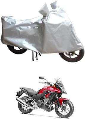 MSR STORE Two Wheeler Cover for Honda(Silver)
