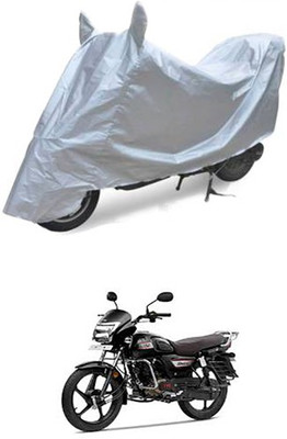Blossom Trendz Two Wheeler Cover for TVS(Silver)