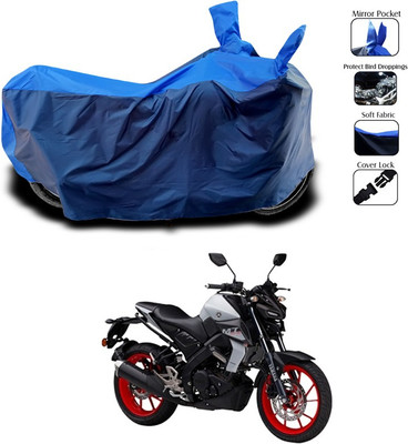 SEBONGO Two Wheeler Cover for Yamaha(MT 15, Blue)