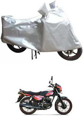 MSR STORE Two Wheeler Cover for Suzuki(Silver)