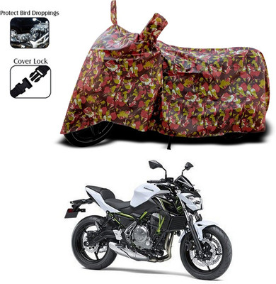SUNONA Waterproof Two Wheeler Cover for Kawasaki(Multicolor)