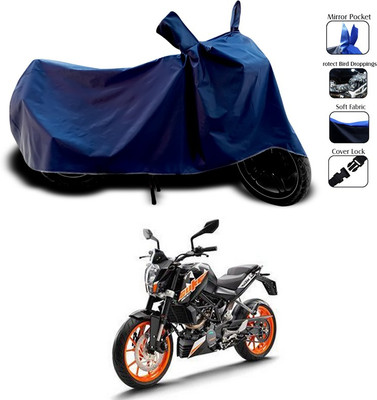 THE REAL ARV Waterproof Two Wheeler Cover for KTM(Duke 200, Blue)