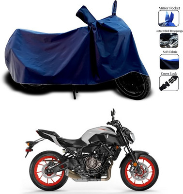 ANTHUB Two Wheeler Cover for Yamaha(Blue)
