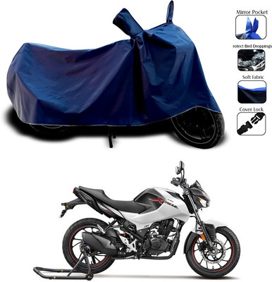 ANTHUB Two Wheeler Cover for Hero(Blue)