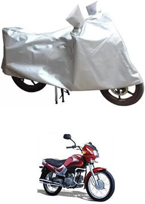 MSR STORE Two Wheeler Cover for Kinetic(Silver)