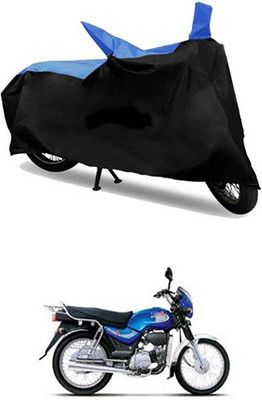 MSR STORE Two Wheeler Cover for Kinetic(Blue, Black)
