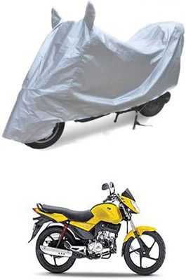 Blossom Trendz Two Wheeler Cover for Mahindra(Stallio, Silver)
