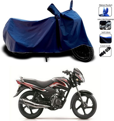 SEBONGO Waterproof Two Wheeler Cover for TVS(Sport, Blue)