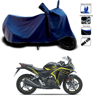 SEBONGO Two Wheeler Cover for Honda(Blue)