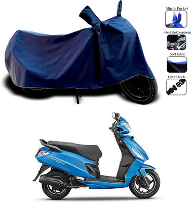 ANTHUB Two Wheeler Cover for Hero(Blue)