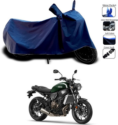 SEBONGO Two Wheeler Cover for Yamaha(Blue)