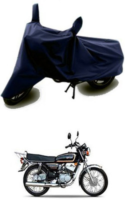 Blossom Trendz Two Wheeler Cover for Yamaha(Blue)