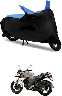 MSR STORE Two Wheeler Cover for Yamaha(Blue, Black)
