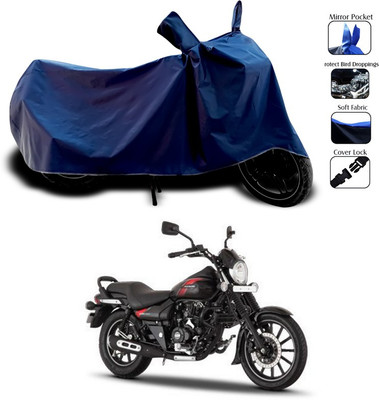 SEBONGO Waterproof Two Wheeler Cover for Bajaj(Avenger 220 Street, Blue)