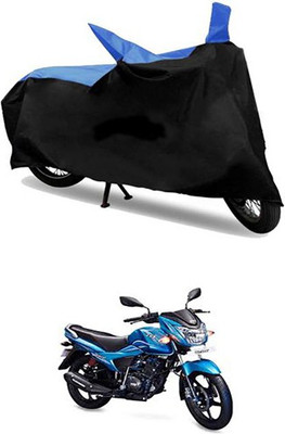 MSR STORE Two Wheeler Cover for TVS(Blue, Black)